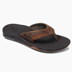 Reef Leather Fanning Men’s Sandal arch support 8